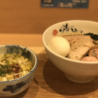 ホロホロ南蛮雉つけ麺(中華蕎麦 時雨)