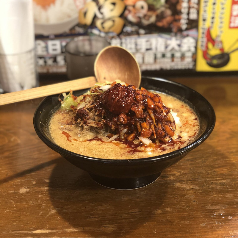 辛味噌ラーメン(濃厚味噌ラーメン 味噌道場 戸田支部)