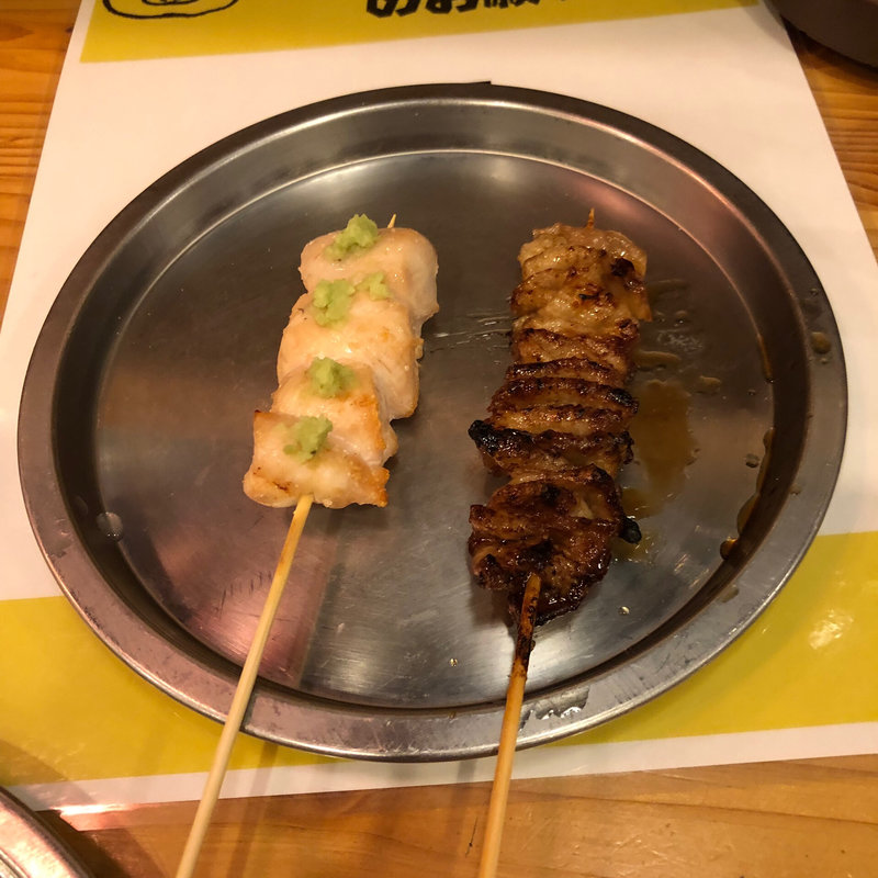 ささみわさび 皮タレ(やきとん益次郎 防府店 （ヤキトンマスジロウ）)