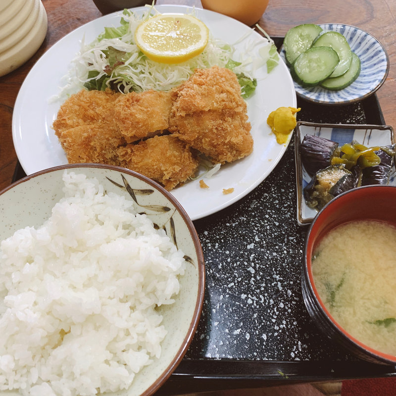 ひれかつ定食(ほづみ とんかつ店)
