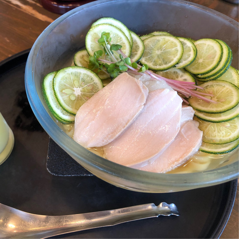 冷やしラーメン(らーめん夢屋台 守口店)