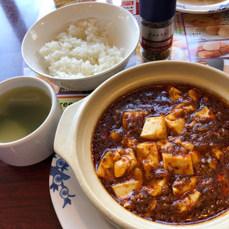 コク旨マーボー豆腐 赤麻婆(バーミヤン 伊丹鴻池店)
