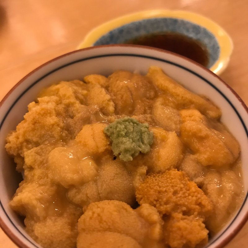 ウニ丼(魚彩酒家　またつ)