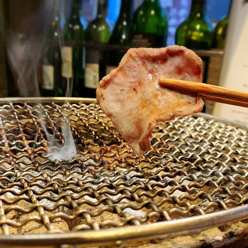 上タン塩(炭火焼肉ホルモンうしごろ中目黒店)