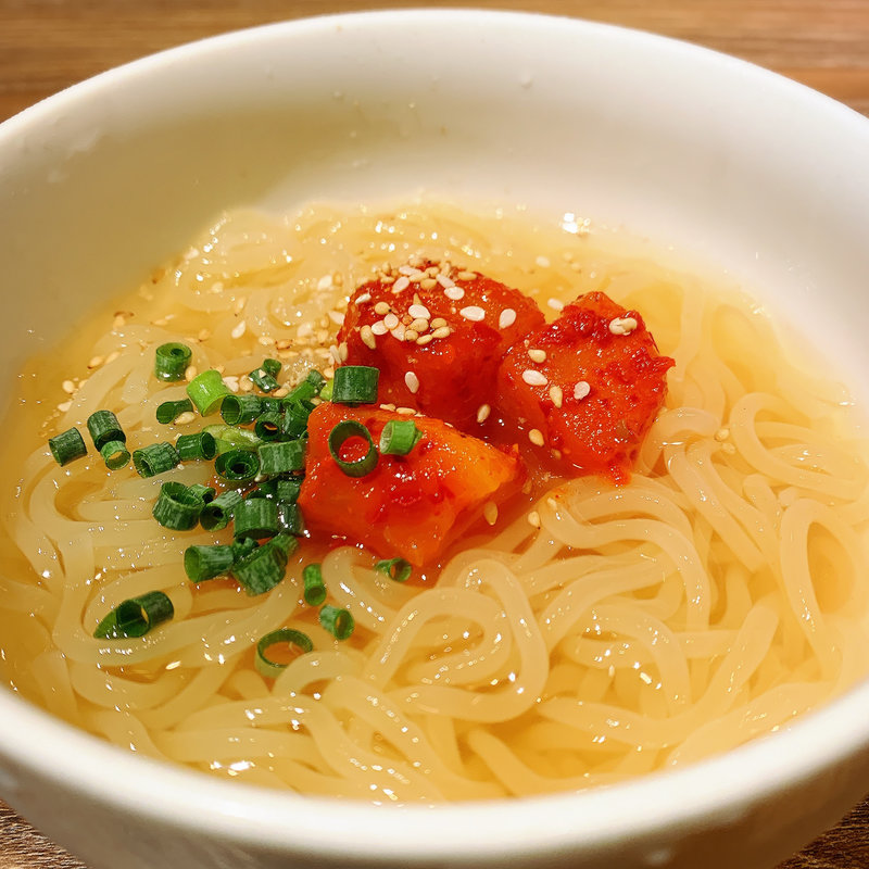 特製冷麺(炭火焼肉ホルモンうしごろ中目黒店)