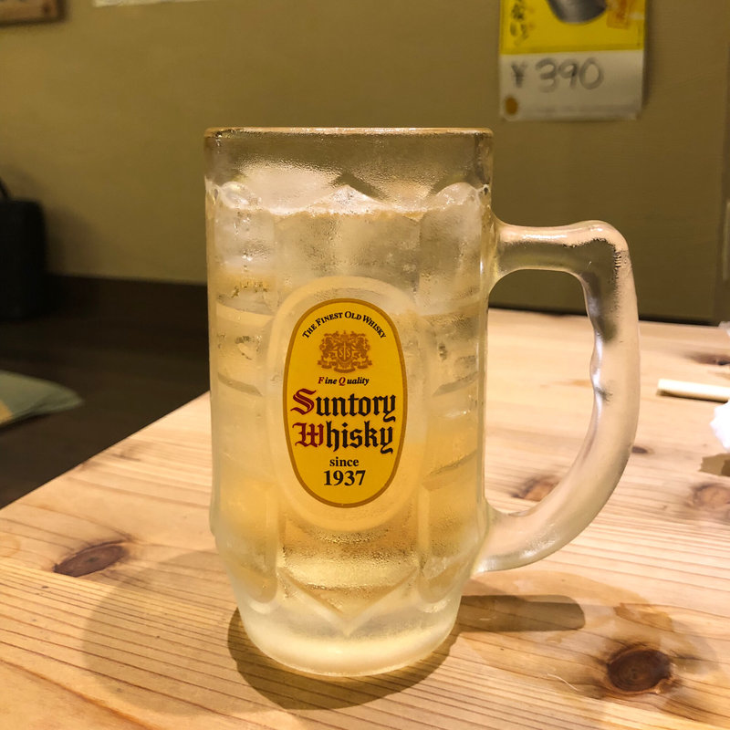 角ハイボール(海鮮居酒屋 てつたろう 梅田中崎町店)