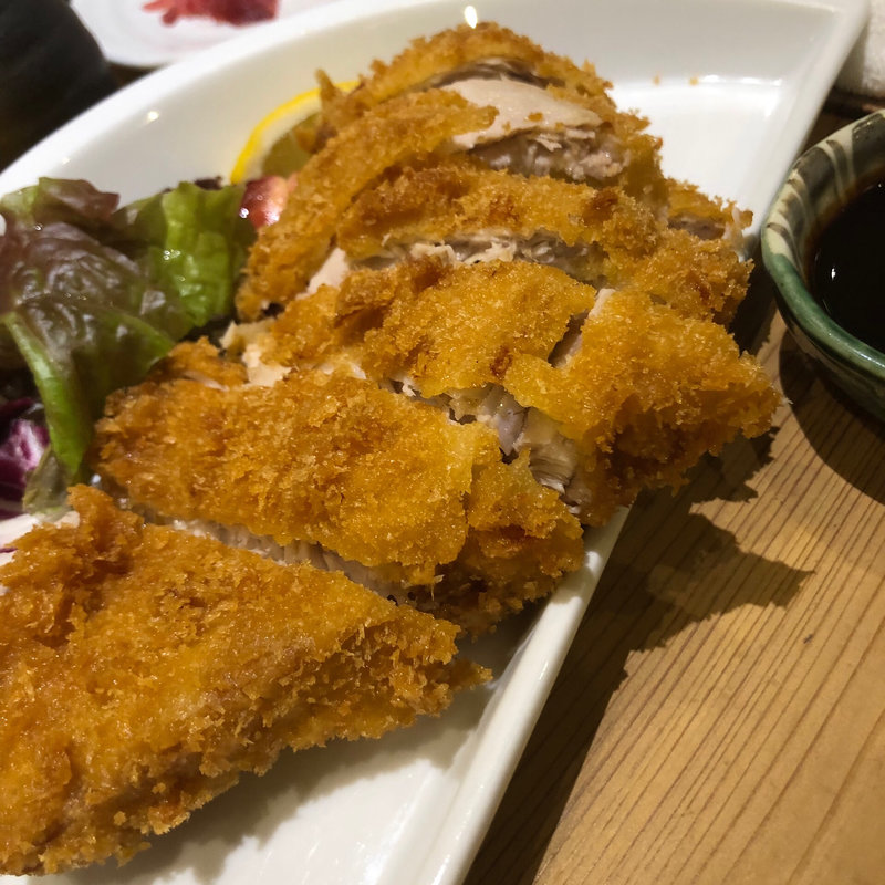 マグロカツ(海鮮居酒屋 てつたろう 梅田中崎町店)