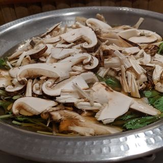 松茸鍋(花冠陽明庵)