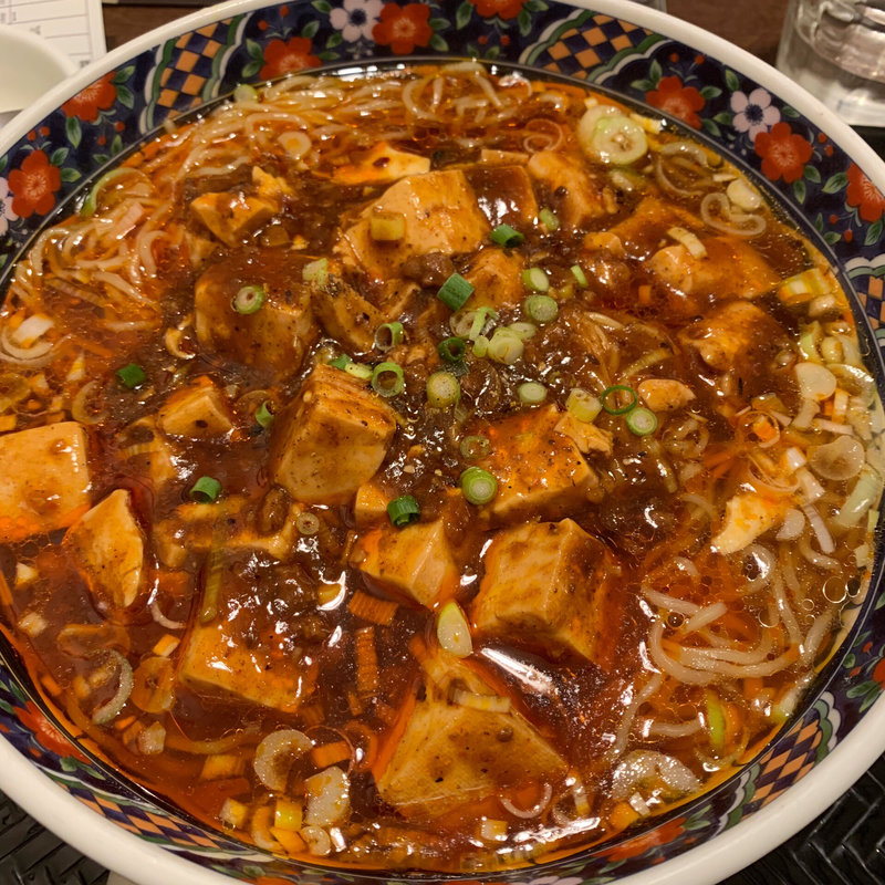 麻婆麺(中華四川料理 唐文記 浜松町店)