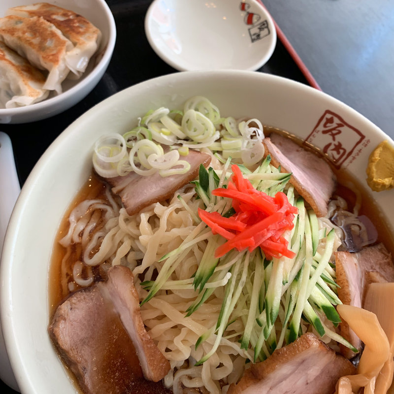 中華風冷やしラーメン(喜多方ラーメン 坂内 浜松町ハマサイト店)
