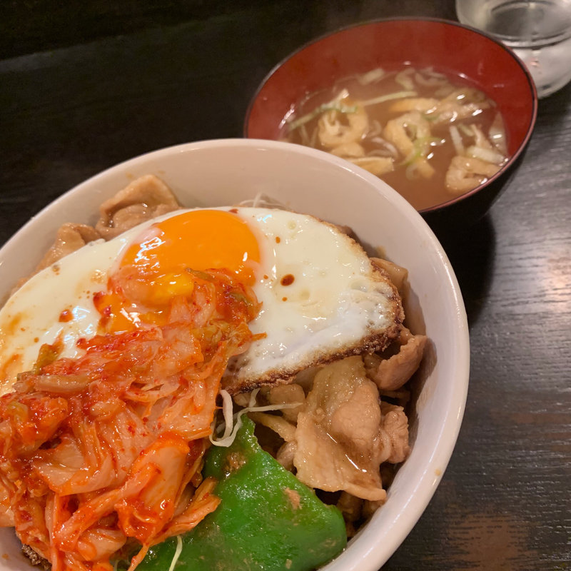 焼肉丼(森の茶屋)