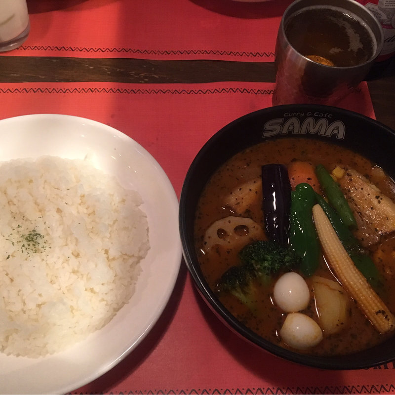 ポーク野菜カレー(SAMA 下北沢店)