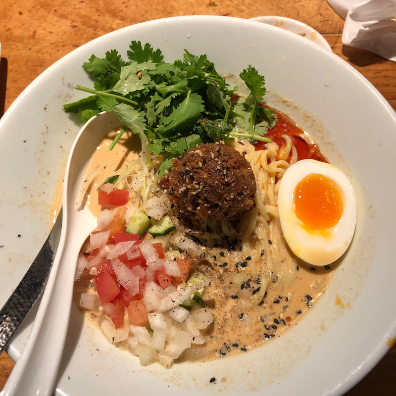 冷やし坦々麺(一風堂 姫路店)