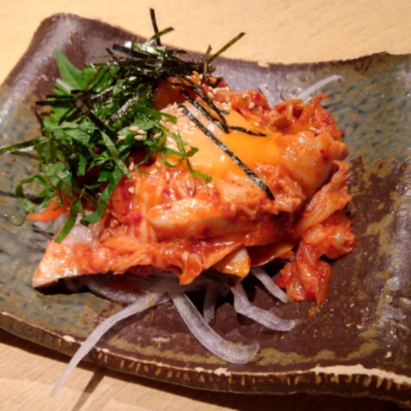 鯖ユッケ(とうふ旬菜 心音)