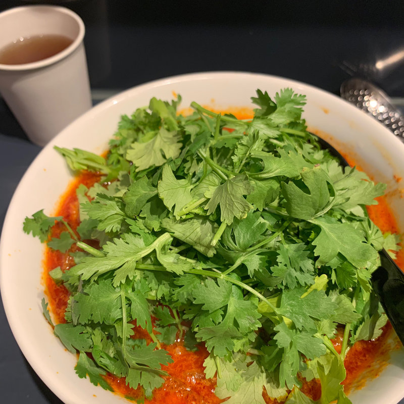 勝浦タンタンメン パクチートッピング(じもん )