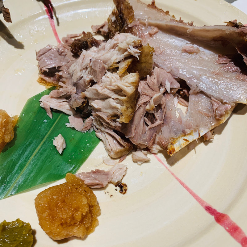 マグロのアゴ焼き(雪月花)