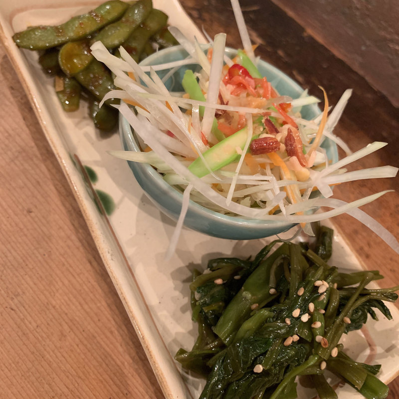 おつまみ三点盛(はりや )