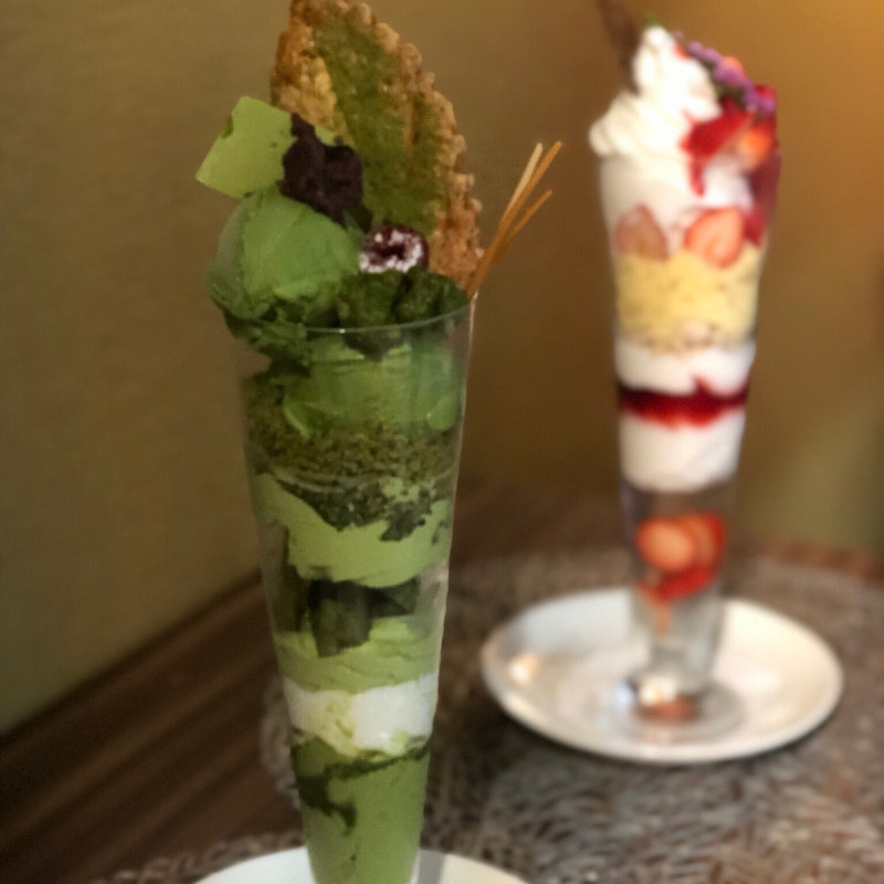 抹茶パフェ(北野ラボ)