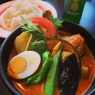 チキンレッグカレー(こうき屋)