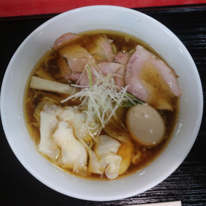 特製海老ワンタンメン(手打ち　焔 )