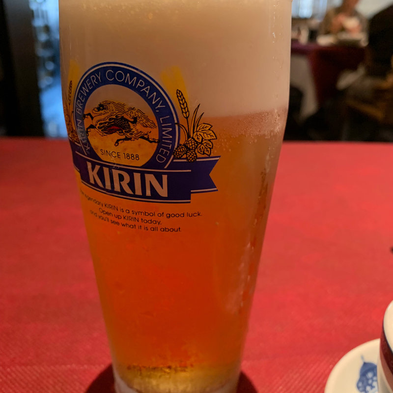 生ビール(謝朋殿 點心樓)