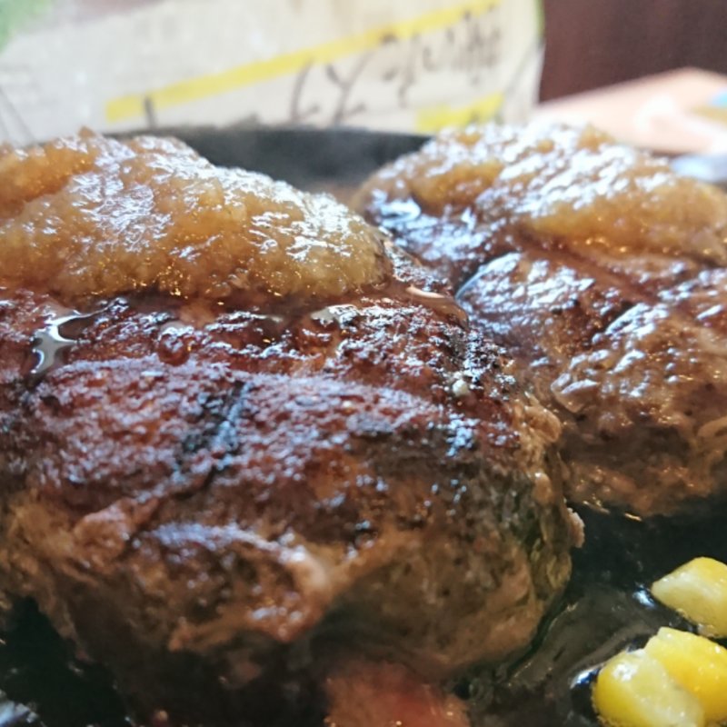 爆弾ハンバーグキングサイズ(フライングガーデン 水戸北IC店 )