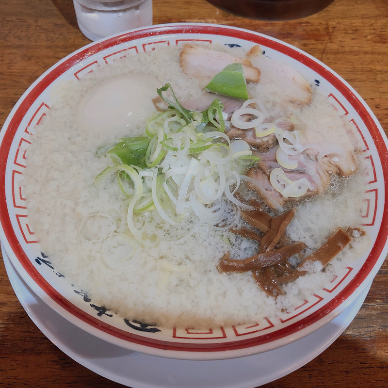 中華そば(こってり) +味玉(田中そば店 浅草店)