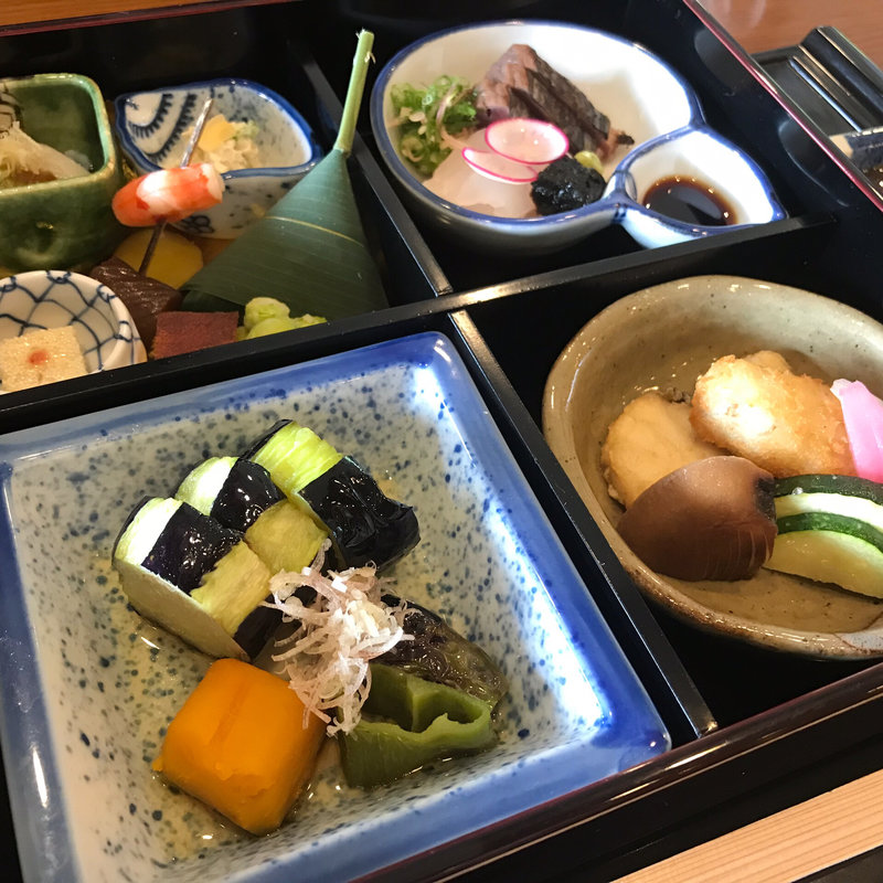 松花堂弁当(京都 吉兆 松花堂店 （きっちょう）)