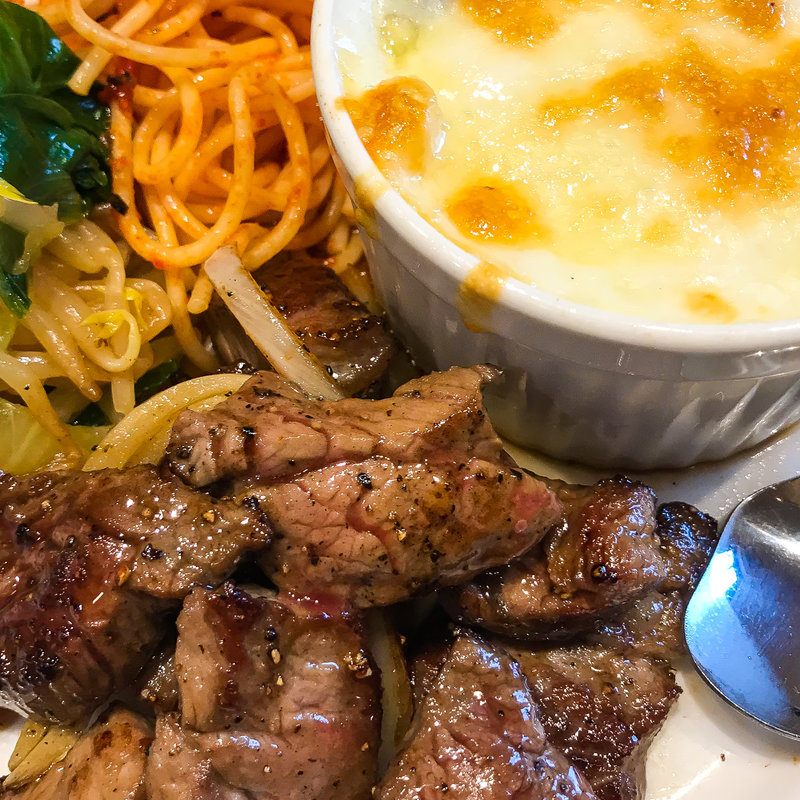 本日のランチ(ちいさなフライパン)