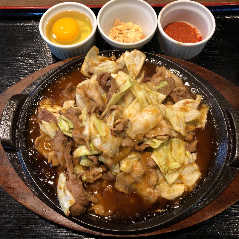 スタミナ焼き定食(ずんべら屋 )