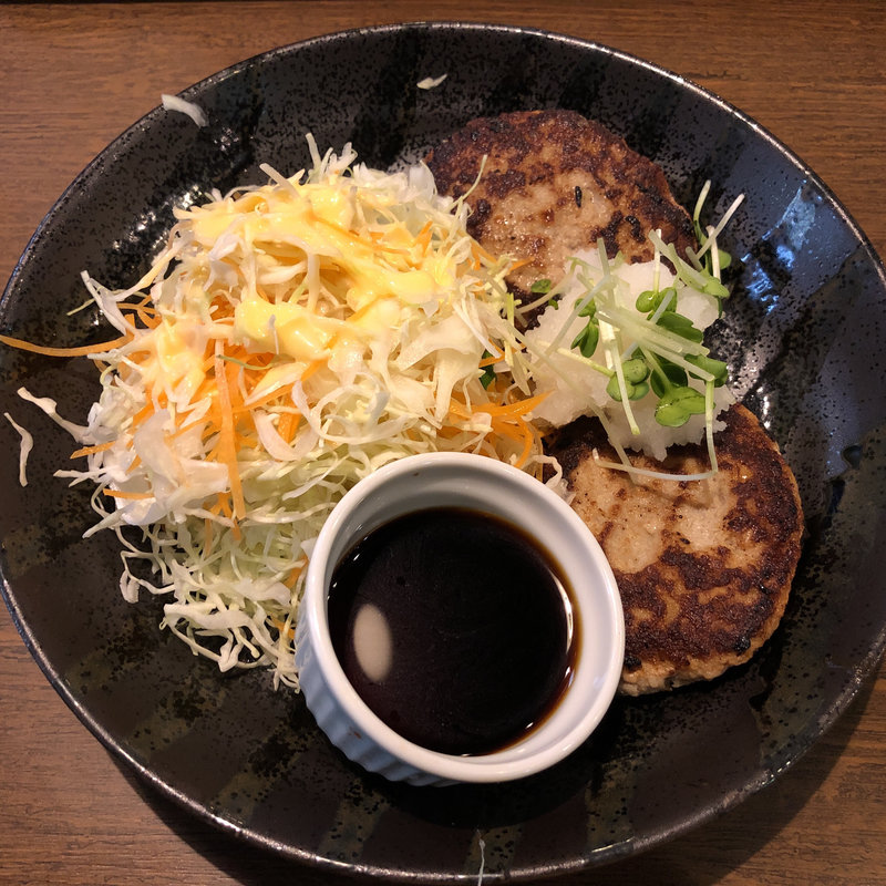 和風おろしハンバーグ定食(ずんべら屋 )