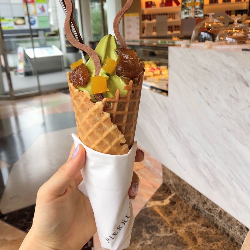 ソフトクリーム サラ(ピエール・エルメ・パリ 青山)