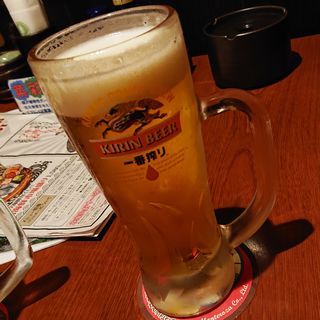 生ビール（中）(キタノイチバ 鹿島田駅前店)