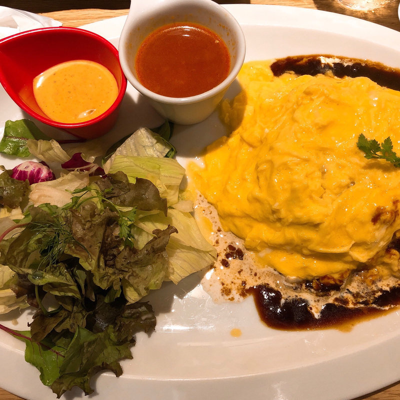 オムライス(むさしの森珈琲 太宰府向佐野店)