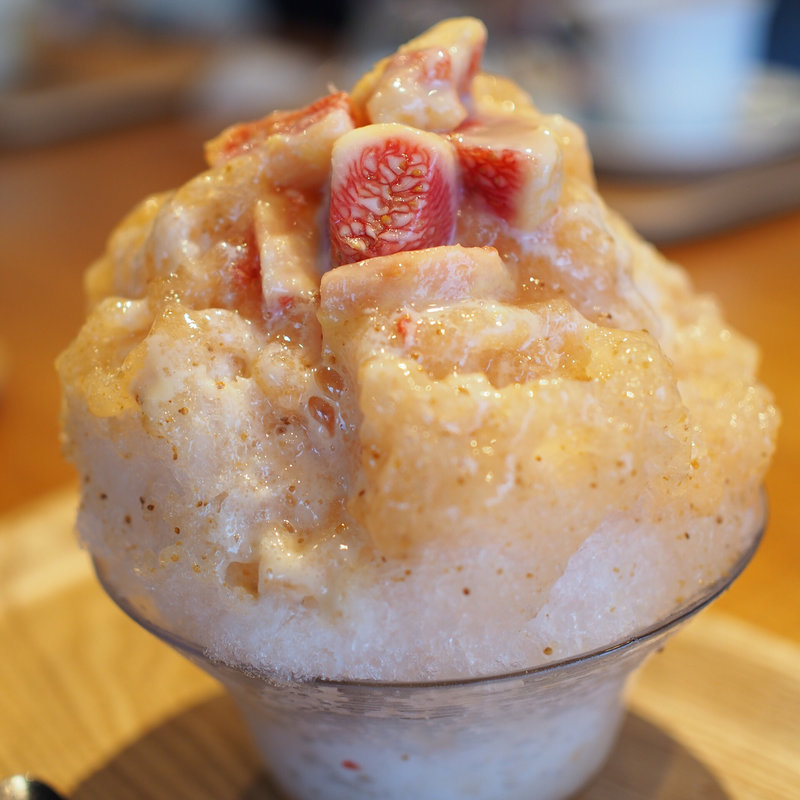 いちじくのかき氷(ひむろ(KAKIGORI CAFE ひむろ))