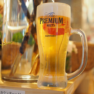 生ビール(朝呑み 楽酒)