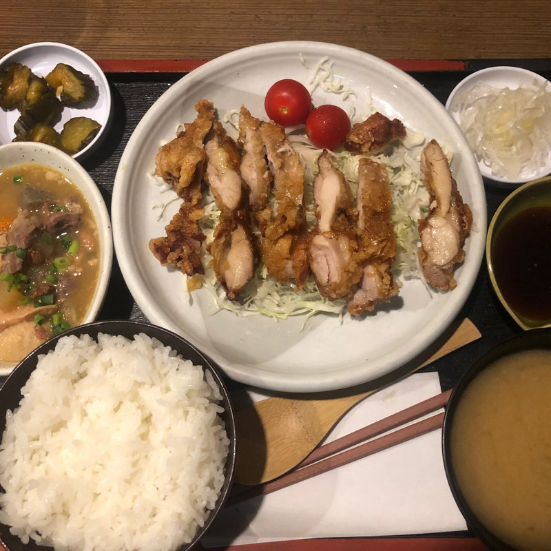 油淋鶏定食(鳥一 外苑前店 （とりいち）)
