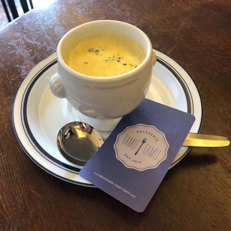 かぼちゃのポタージュ(BRASSERIE TAMUTAMU（ブラッ スリー タムタム）)