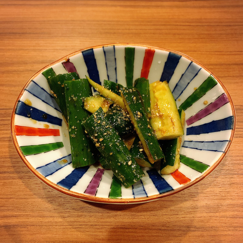 たたききゅうり(つなぎや 中目黒)