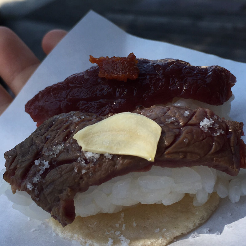 馬刺し手まり寿司(会津食彩蔵河内屋 )