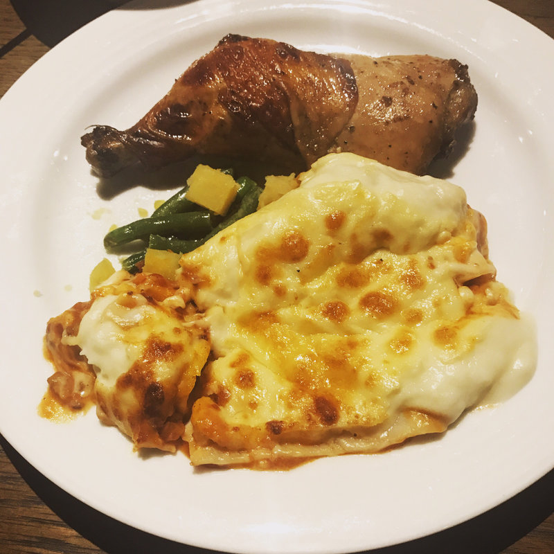 夕食(ブリティッシュヒルズ )