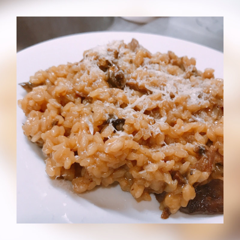 ポルチーニ茸のリゾット(田園調布シークレットパスタ会)