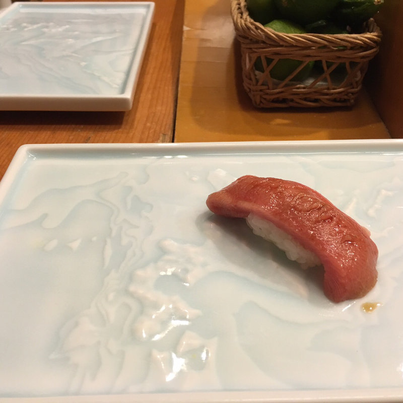 本鮪づけ(鮨処うえの)