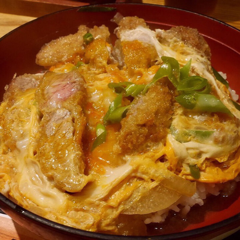 カツ丼セット(うどん屋 山善)