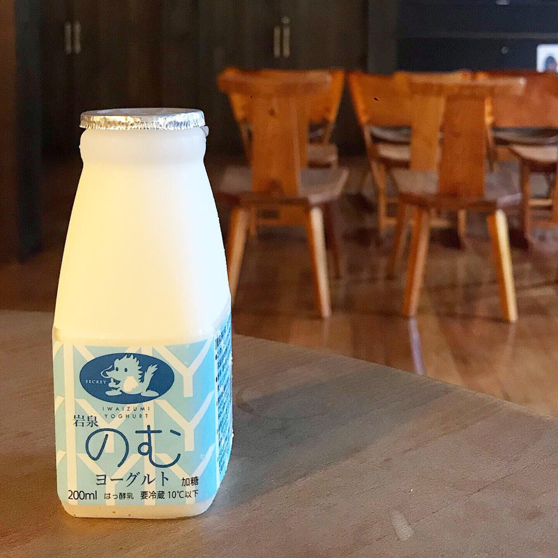 岩泉飲むヨーグルト(龍泉洞レストハウス )