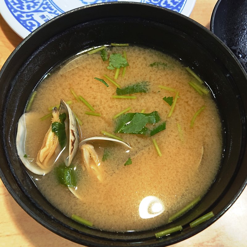 あさり入り味噌汁(くら寿司 川崎下平間店)