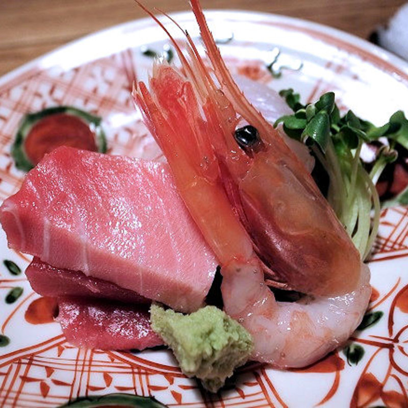 お刺身盛り合わせ(江戸料理 谷中の雀)