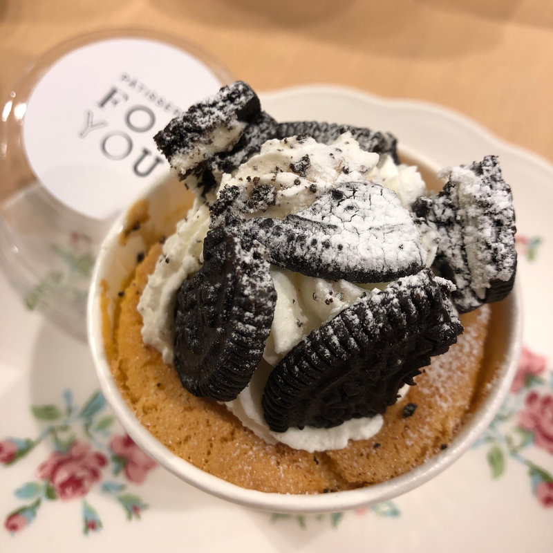 カップケーキ(クッキークランチ)(Patissrie For You(パティスリーフォーユー))