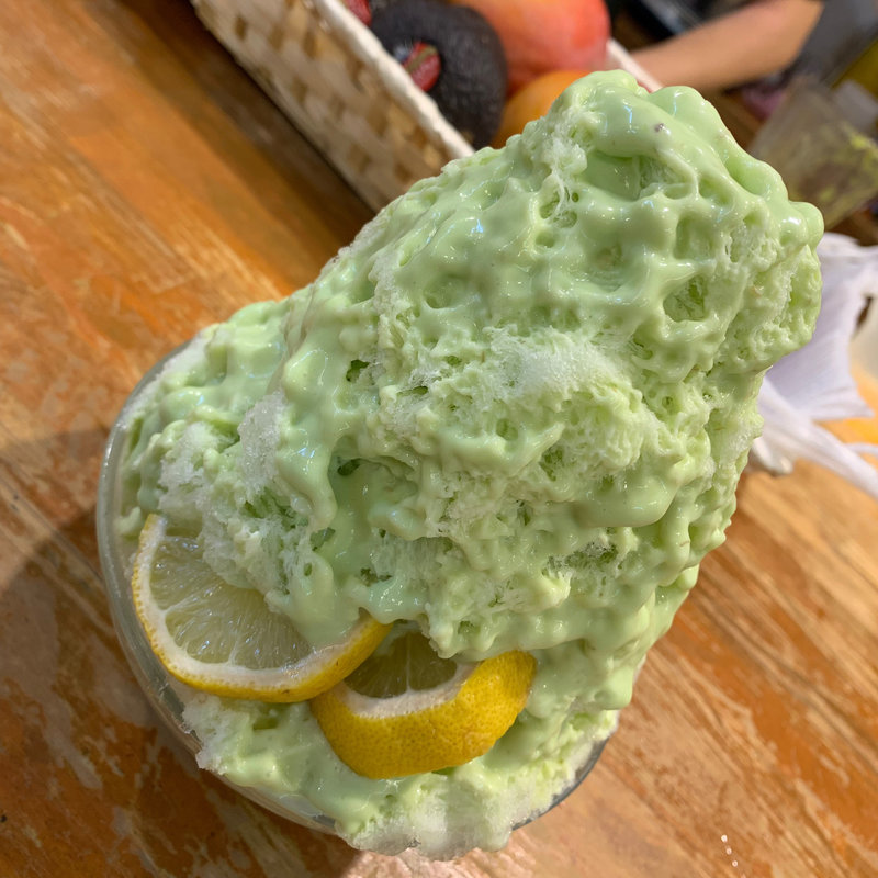 アボカドかき氷(山口果物 （ヤマグチクダモノ）)