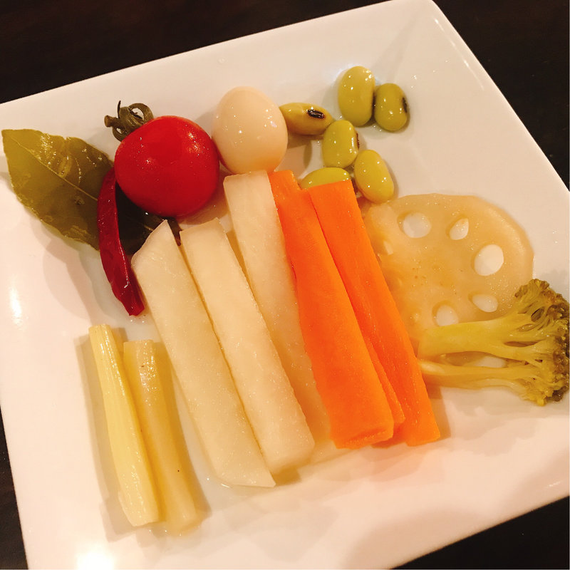 自家製ピクルス(野方餃子)